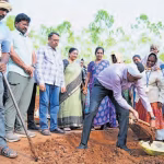 Collector launches Jaladhara tank rejuvenation drive in NTR district